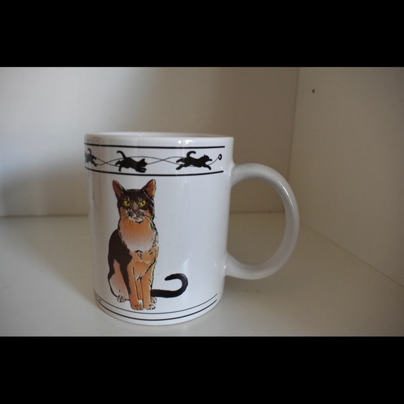 Cat Mugs Set Of 3 Chartreux Turkish Van Brown - Picture 5 of 8
